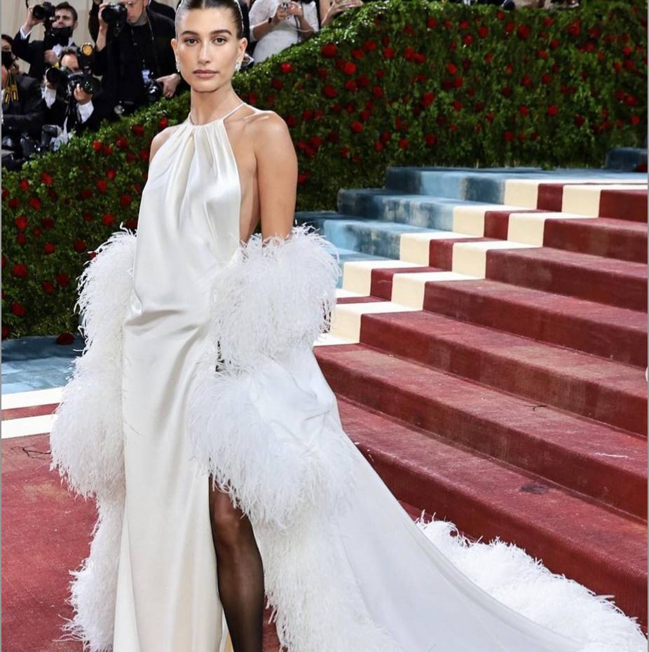 Hailey Bieber's Met Gala After-Party Look Included a Sheer