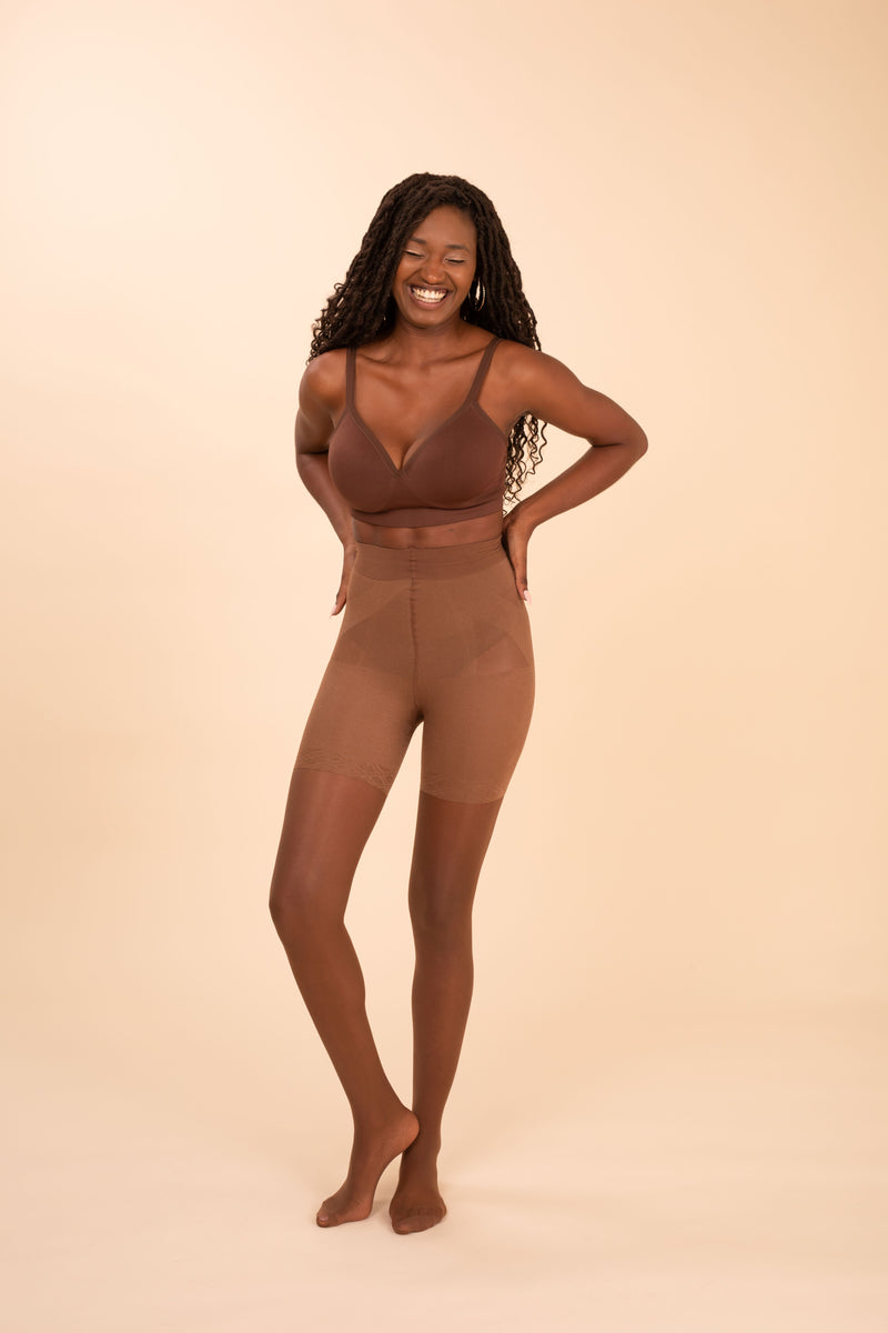 Spanx by Assets Fabulous Footless Pantyhose Shaper - Size 6